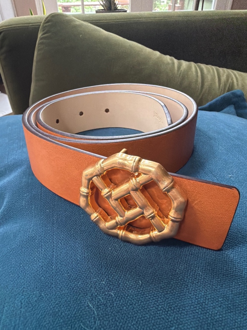 Leather belt